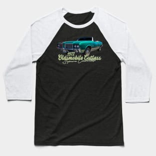 1972 Oldsmobile Cutlass Supreme Convertible Baseball T-Shirt